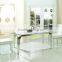 TH335 Foshan high quality white marble Dining Table