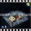 Restaurant decorative elegant dessert cracker serving tray acrylic serving cracker tray for sale