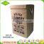 Foldable rope handle jute hamper