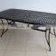 outdoor cast aluminum table / garden cast aluminum dining set/KD