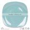 Ceramic square solid color Plate