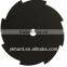 Black HRC 44-48 65Mn Blade Grass Cutting Blade