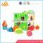wholesale new fashion knocking toys for kids wooden hammer and pegs toy W11G008