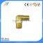 Brass male pipe fitting 90 degrees elbow