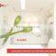 Kitchen utensil food grade silicone slotted spoon with soft grip