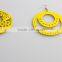 Unfinish African Wooden Earrings