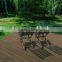 Outdoor Use Wholesale Price Dark Chocolate Strand Woven Matt Bamboo Decking