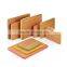 Eco-friendly hot sale-- bamboo cutting board with colorful edge