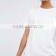 Cheap Wholesale Online Shopping India Women Apparel Custom Plain White Women T shirt