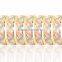 Imitation Three Tone Plated 20 MM Diamond Cut Bangles