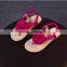 S16860A girls new design fashion flat summer sandals 2017