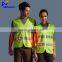 Outdoor Work Hi Vis Reflecting Safety Vest With LED Light