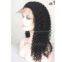 indian hair free shipping high quality kinky curl full lace wig