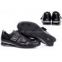 black cheap shoes sale in stock black double straps