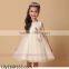 baby clothing girl Guangzhou Wholesale adorable white baby party dress back in stock product