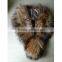 SJ190-01 Fashion Scarf Type Collar, Raccoon Dog Brown Collar Neck Designs