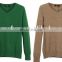 Chinese OEM service V neck classic style erdos cashmere sweater