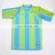 Short Sleeve Full Strips Football Match Worn Football Kit for Boy