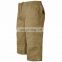 100% cotton casul wear khaki clour shorts/five pockets casual shorts/fashionable casual cotton shorts