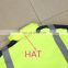 Manufacture Hi-Vis China Quality Winter Warm Safety Reflective Jacket With Pockets