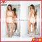 Wholesale New Arrival Woman Sleeveless Rayon Fabric Summer Fashion Playsuits 2017