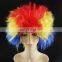 Canada color Manufacturer Wholesales soccer Fans Wigs For Wholesale