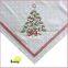 Christmas Tree Embroidery of Christmas Tablecloth in 2017