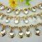 2016 fashion women jewelry strass necklace
