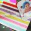 DIY removable rainbow pvc photo decoration corner sticker
