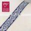 Fashionable jacquard ethnic ribbon trim for garment