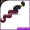 Burgundy Brazilian Hair Weave Red Ombre Human Hair Extension Body Wave Ombre Brazilian Hair