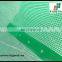 Green Leno Transparent scaffolding sheet, pre-punching holes, webbing reinforced band