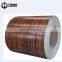 AISI astm jis Wood Grain Prepainted Galvanized PPGI Steel Coil for Sandwich Composite Panel alibaba stock