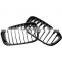 F20 Front Bumper ABS grill single slat gloss black grille for bmw 2015 - IN