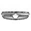 Front Diamond Black Grilles Grill Fit 2014-2016 For Mercedes Benz W212 E350/E550