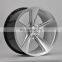 19 inch silver aluminum alloy wheel car wheel