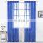 Cash commodity solid color readymade colorful sheer voile curtain fabric stock