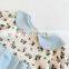 2020 Autumn New Products Girls Baby Doll Collar Printed Pack Ass Romper Baby Long Sleeve One-piece Romper