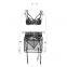 Hollow erotic lingerie suit sexy fine net temptation with thong womens lingerie erotic