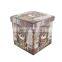 RTS Cube  Пластиковый (PVC) стул-кубик с возможностью печати на выборочном рисунке, складывающийся, подходит для хранения, пушка для спальни