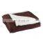 Fleece Blanket OEM Super Soft 100% polyester Flannel Winter Travel Plush coral Fleece Blanket