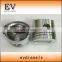 New For Mitsubishi Forklift 4DQ5 piston kit include pin and clip