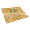 Christmas decoration tempered glass cutting board Heat press printed blank