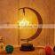 Creative LED Decorative Lamp Star Moon Lamp Apple Christmas Lamp Birthday Party Decor for Courtyard