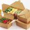 Kraft Paper Take Away Chinese Food Box, High Quality Food Take away food container Disposable Food Container