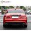 CLA diffuser with exhaust tips fit for MB CLA-CLASS W117 CLA260 chang into CLA45 style silver diffuser with tips