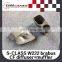 s class w222 rear diffuser exhasut tips muffler tips carbon finber diffuser for w222 to B style 2016 2017 MB auto parts for w222