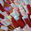 Hot dog marshmallow skewers