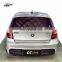 Plastic material mt style body kit for BMW 1 series E87 front bumper rear bumper and side skirts for BMW E87