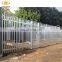High quality china supply 2.4m(8ft) w-profile palisade fence,green powder coated euro fence